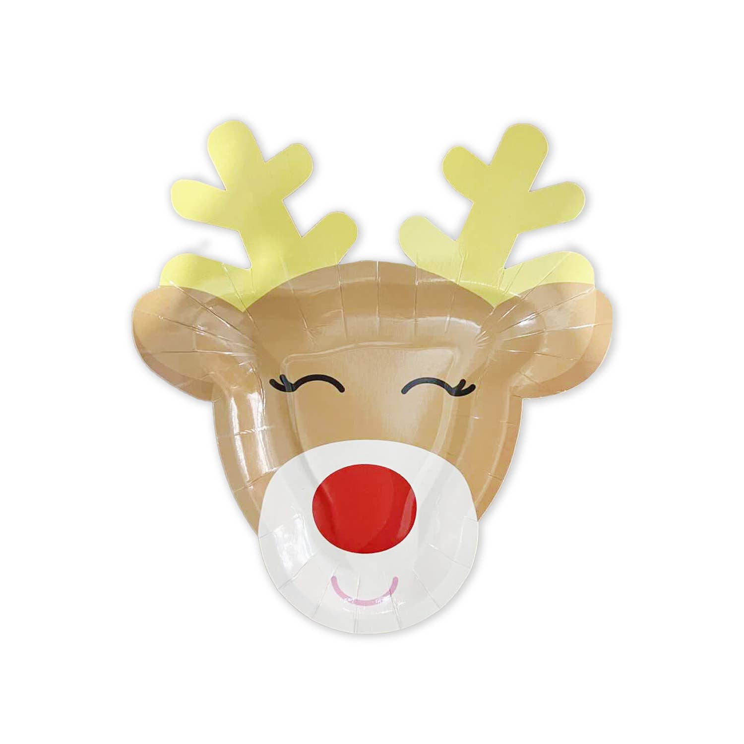 Rudolph the Reindeer Shaped Plates (Set of 8)