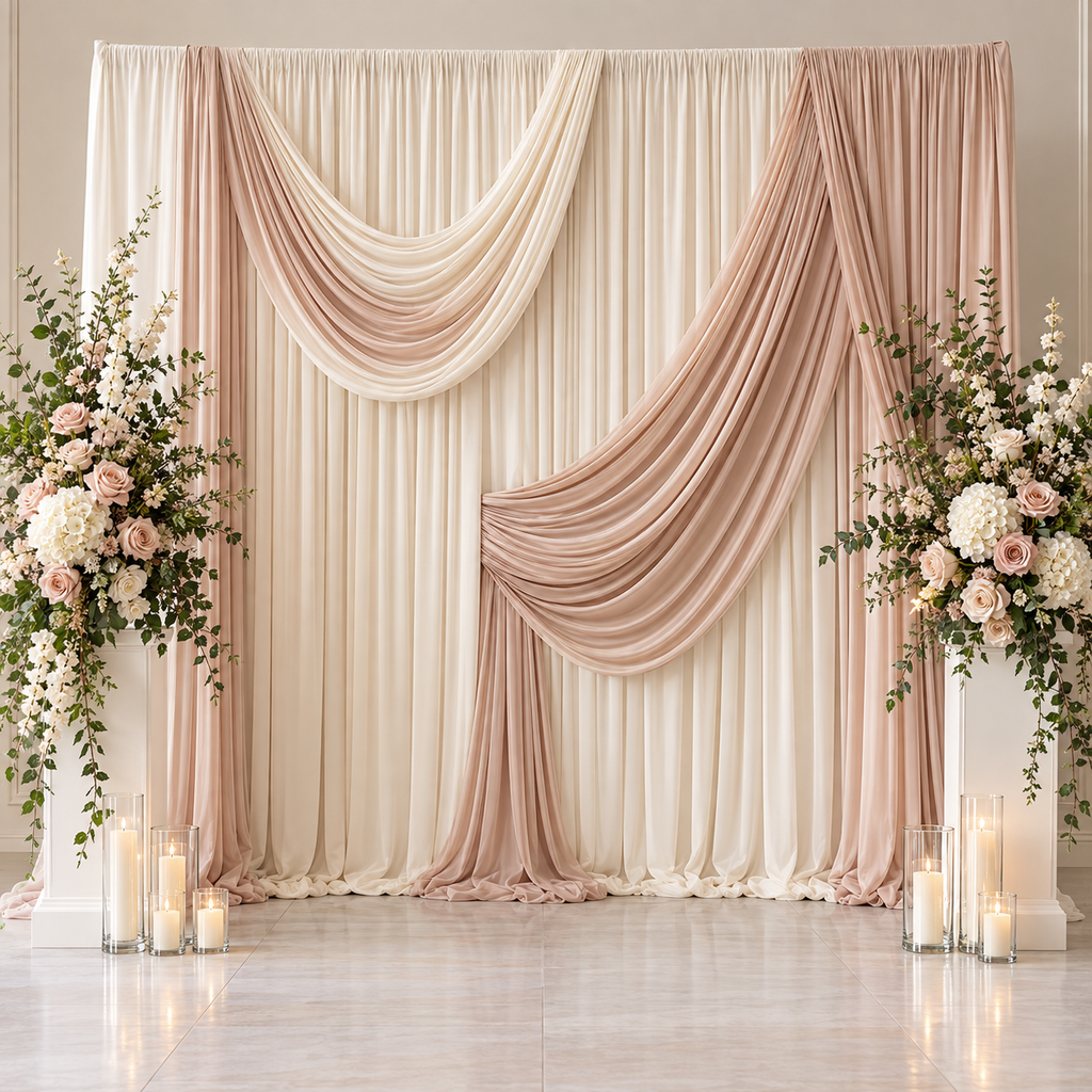 Classic Draped Backdrop